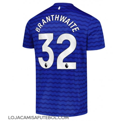 Camisa de Futebol Everton Jarrad Branthwaite #32 Equipamento Principal 2025-26 Manga Curta